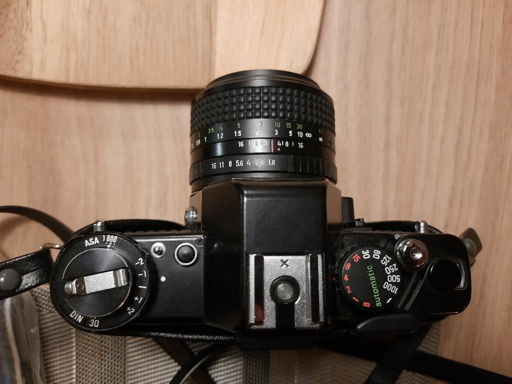 Praktica B200 spiegelreflex camera, Ophalen of Verzenden, Gebruikt, Spiegelreflex, Overige Merken
