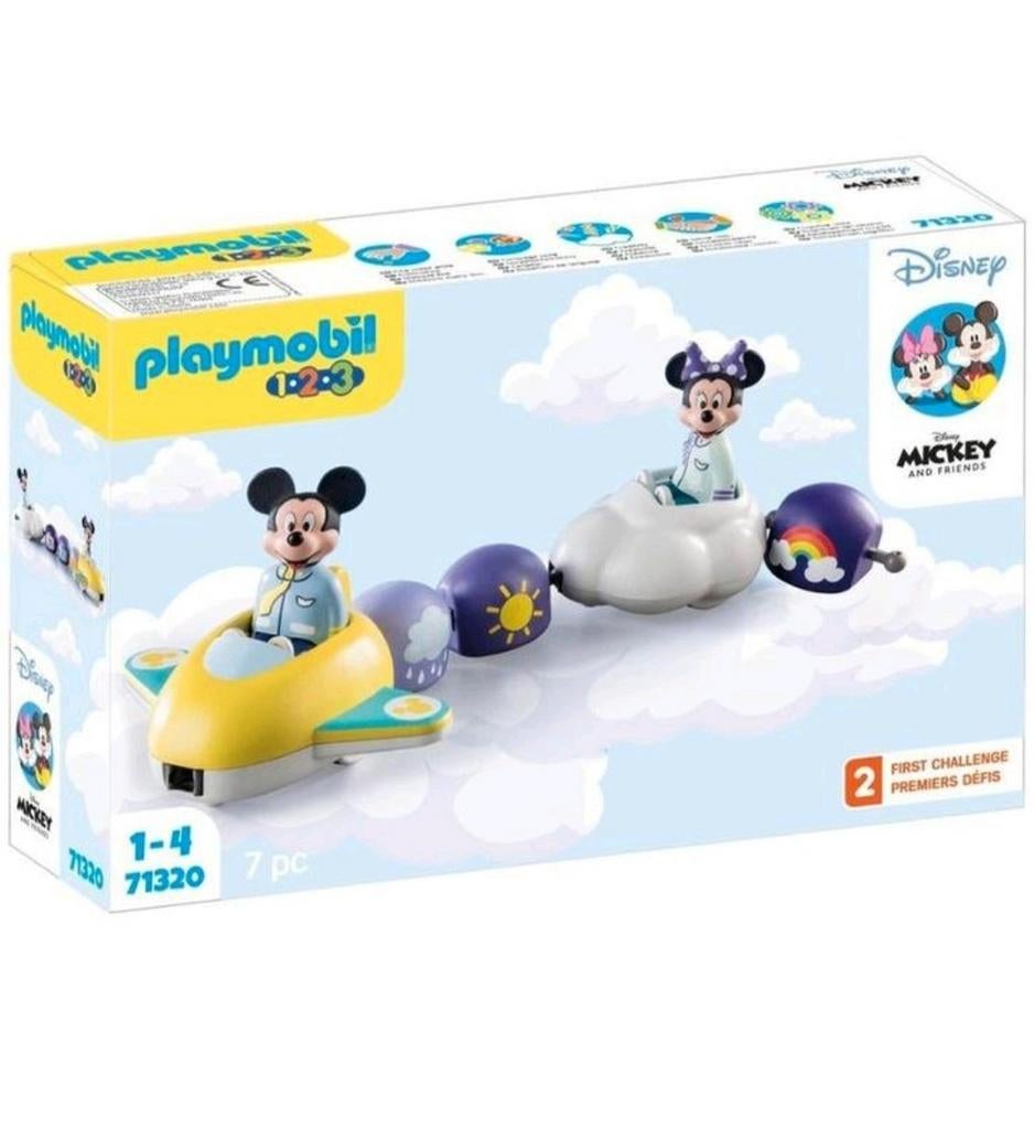 PLAYMOBIL 1.2.3 Mickey Mouse Wolkentrein - 71320