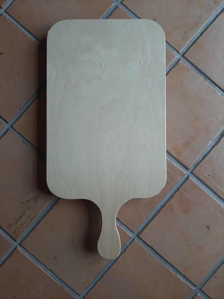 Houten broodplank /serveerplank  225 x 455 mm  dikte 15 mm, Ophalen, Overige typen, Hout, Nieuw