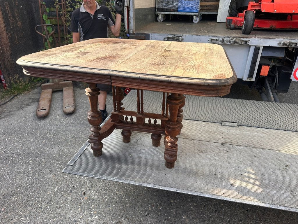 antieke franse restaurant tafels 4 stuks, Ophalen of Verzenden