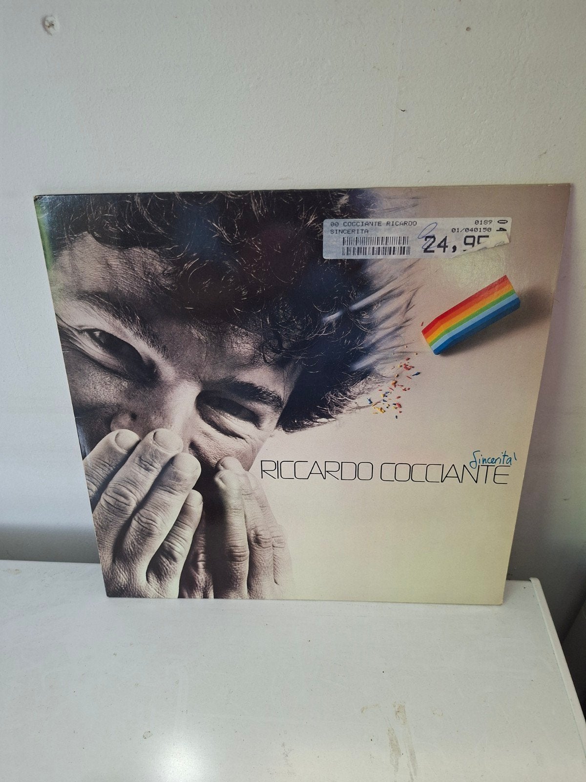 Riccardo Cocciante - Sincerità LP (Pop, 1983), LP, Gebruikt, Pop, Ophalen of Verzenden