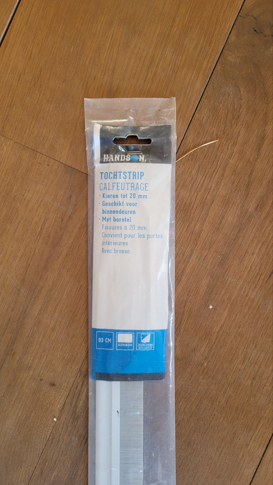 Nieuwe Hands-on tochtstrip 93 cm, Ophalen, 80 tot 100 cm, Binnendeur, Minder dan 200 cm
