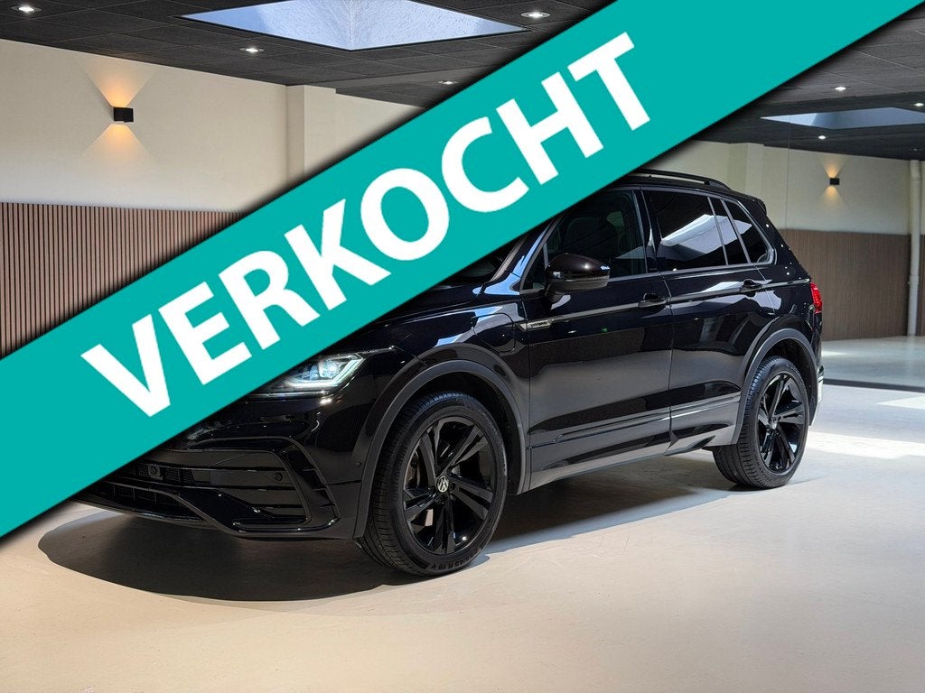 Volkswagen Tiguan 1.4 TSI Business R-LINE |Pano|Matrix|Keyle, Auto's, Volkswagen, 9 kWh, Zwart, Plug-in hybride, Hybride Elektrisch/Benzine