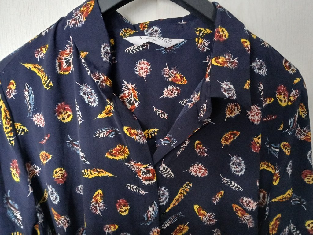 Mooie jurk Ulla Popken, maat 46 / 48, Blauw, Jurk, Nieuw, Ulla Popken