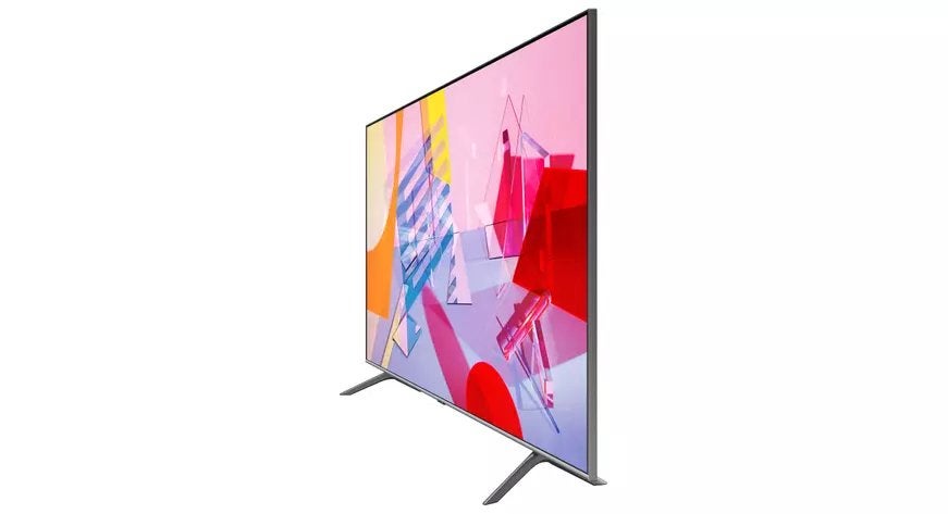 Samsung QLED 4K 55Q60T, Ophalen, 50 Hz, Zo goed als nieuw, Samsung