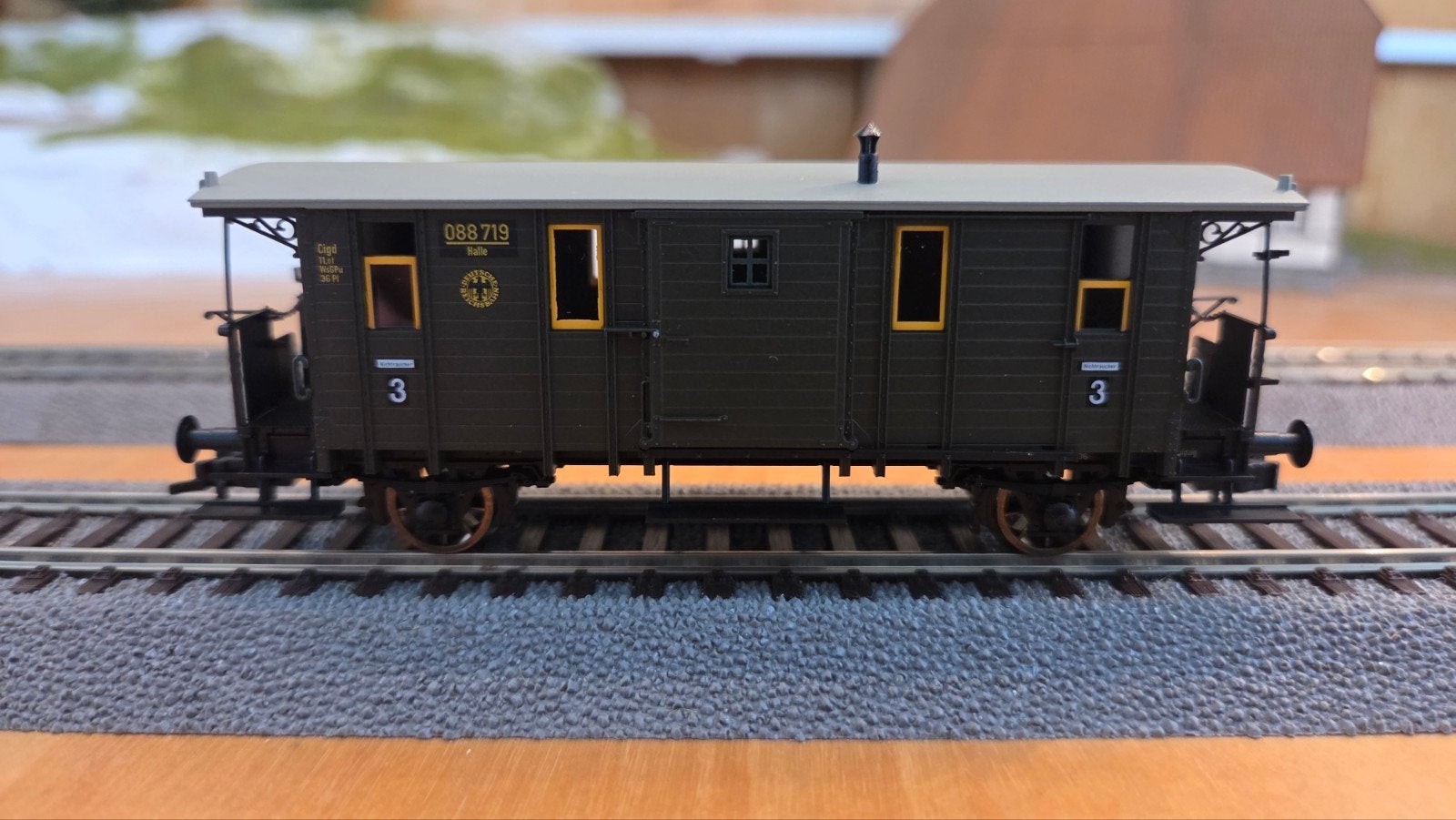 Fleischmann 5368 K Wagon - Zo goed als nieuw, Hobby en Vrije tijd, Gelijkstroom, Fleischmann, Wagon, Ophalen of Verzenden