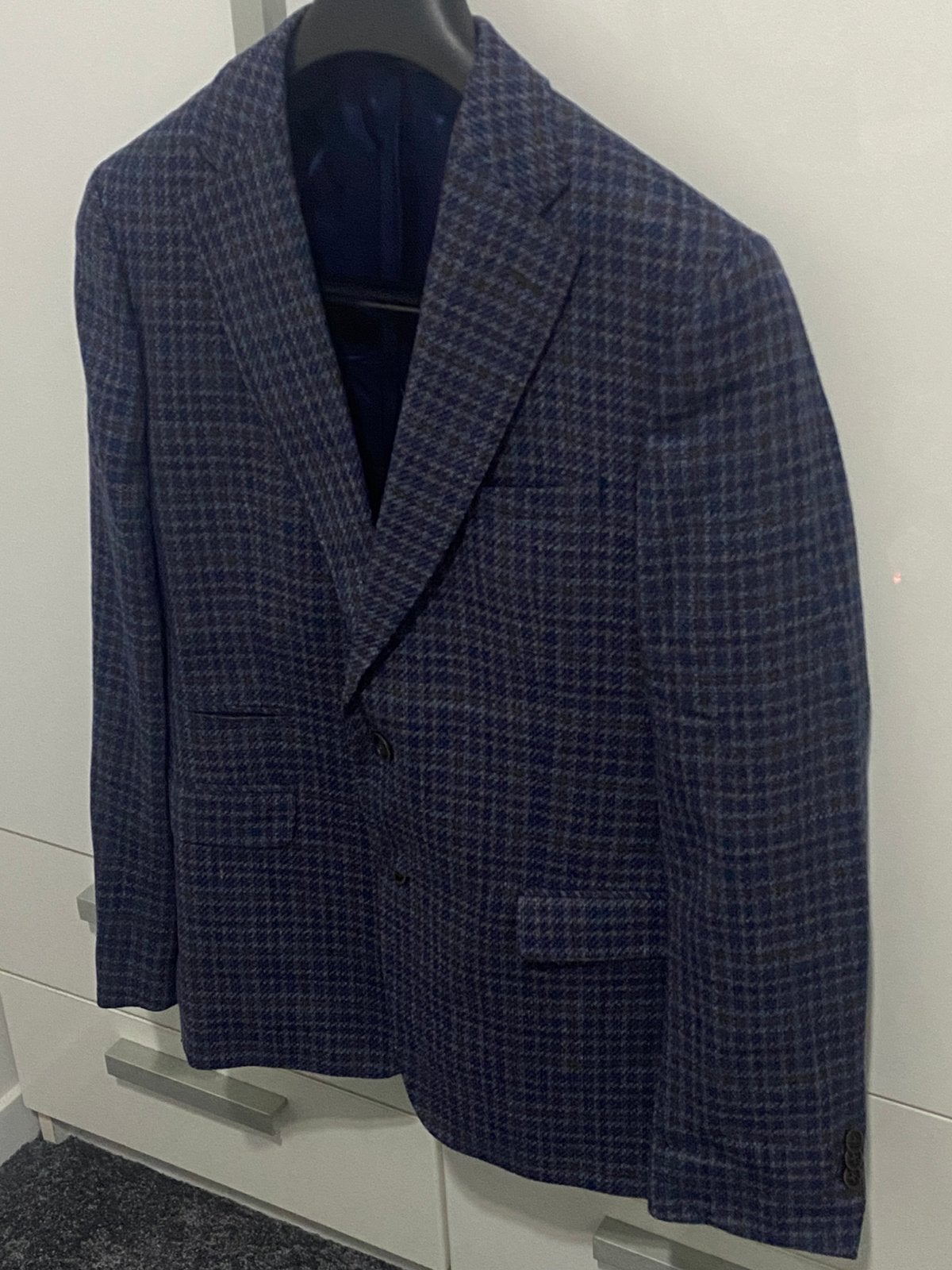 Cavallaro napoli colbert, Kleding | Heren, Kostuums en Colberts, Ophalen of Verzenden, Zo goed als nieuw, Blauw