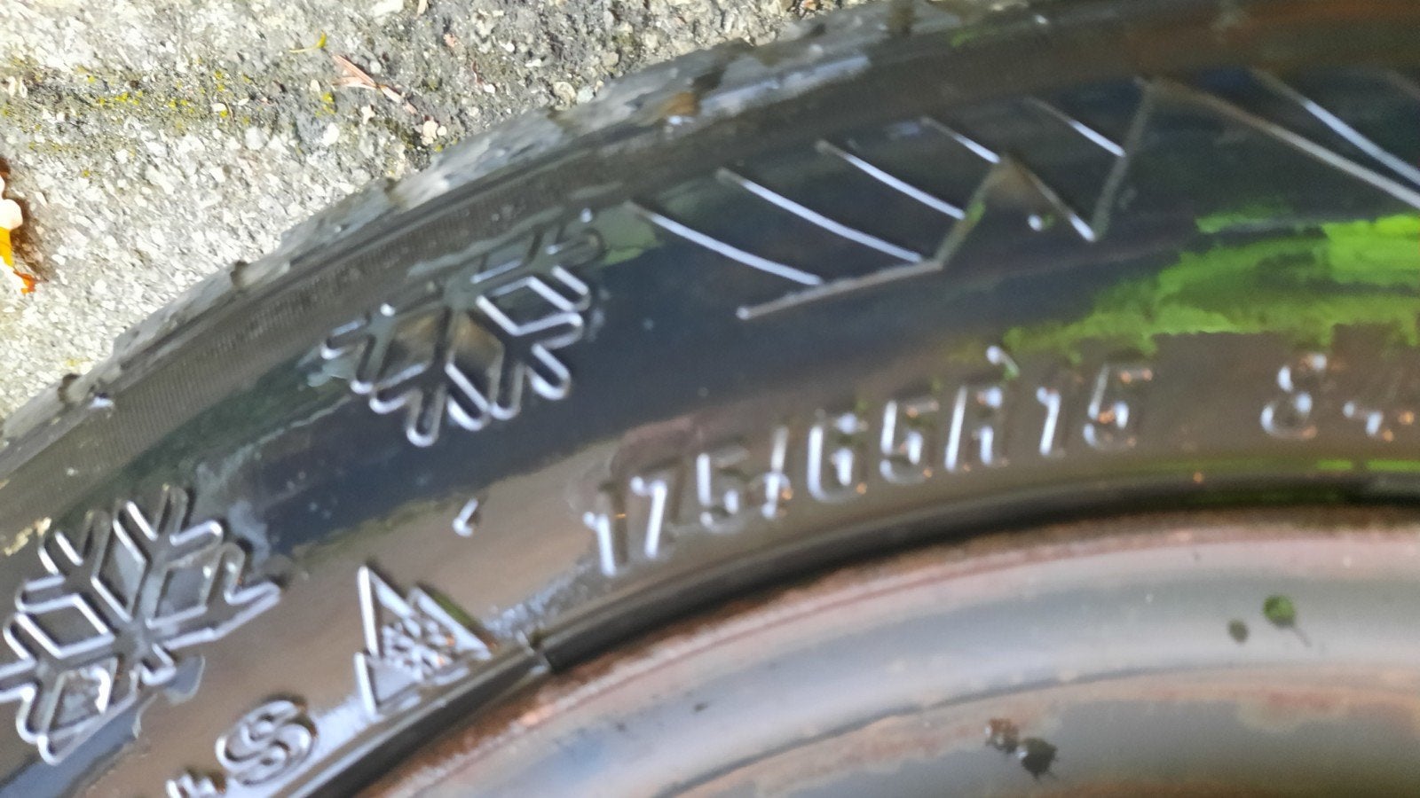 Winterbanden Suzuki Swift., Ophalen, Gebruikt, 15 inch, 175 mm