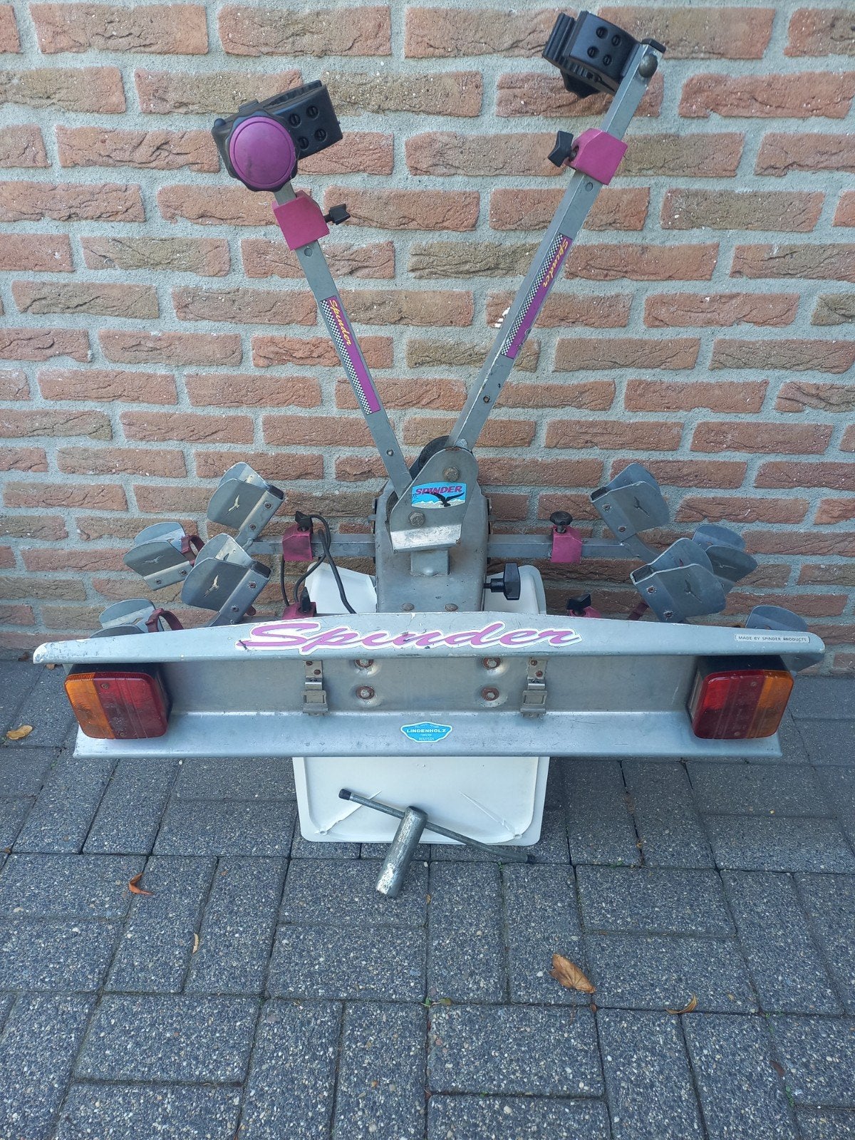 Spinder Fietsendrager voor 2 fietsen - Gebruikt, Auto diversen, Fietsendragers, Ophalen, 2 fietsen, Gebruikt, Trekhaakdrager