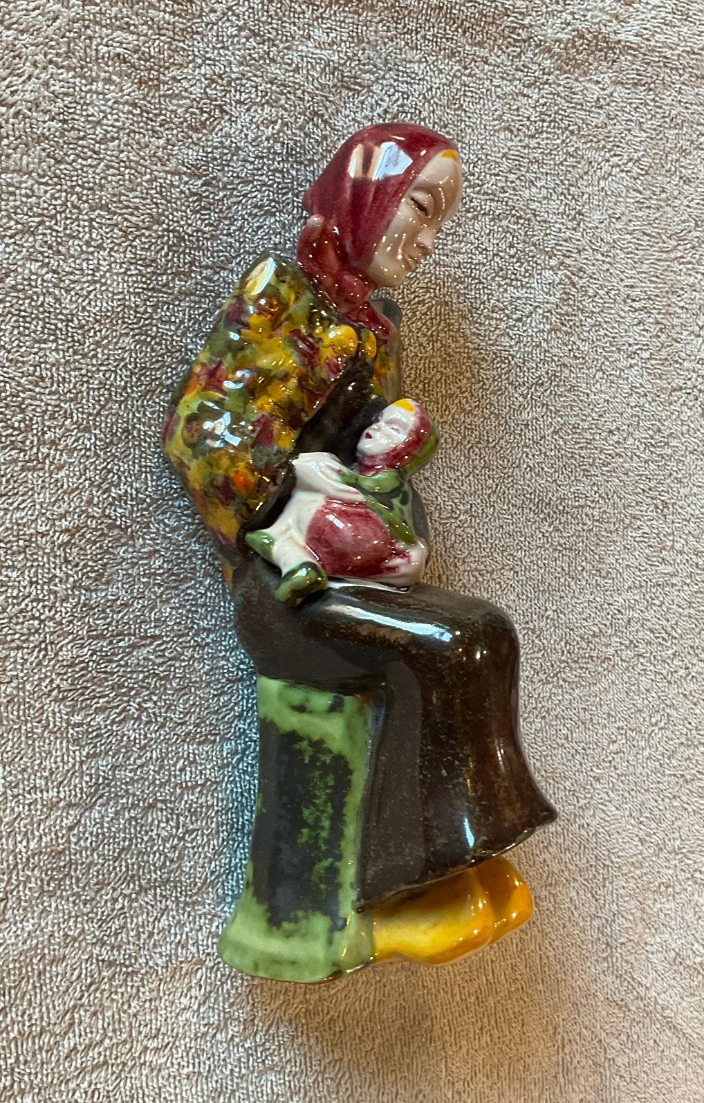 Plateel vrouw met kind, Antiek en Kunst, Ophalen of Verzenden