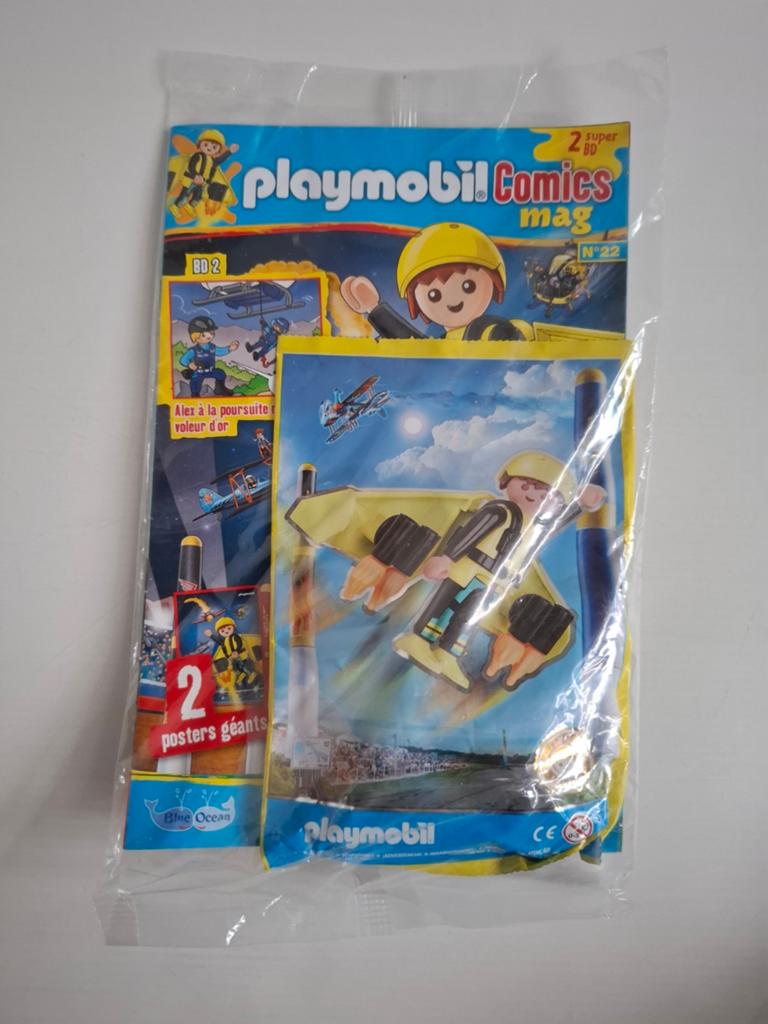 Playmobil Comics mag magazine n22 Frans + figuurtje geseald, Kinderen en Baby's, Speelgoed | Playmobil, Ophalen of Verzenden, Nieuw