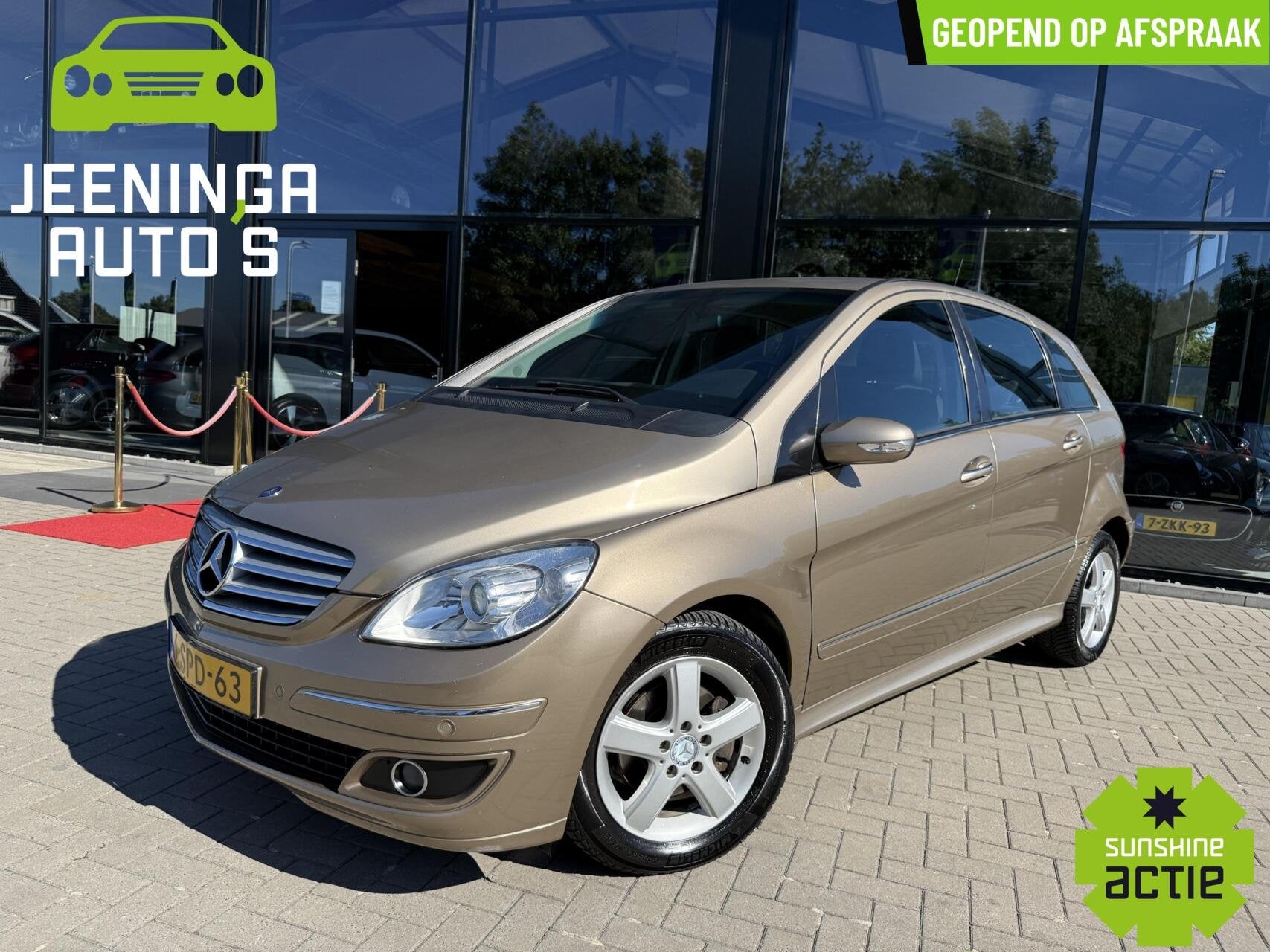 Mercedes B-klasse 200 CDI|Airco|Afn.Trekhaak|PDC, Auto's, Stof, Gebruikt, 4 cilinders, 715 kg