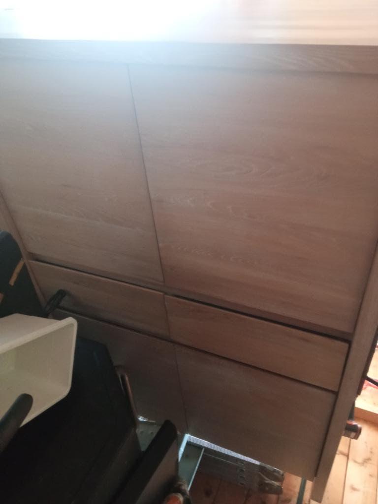 Eiken kast, Huis en Inrichting, Kasten | Dressoirs, Ophalen, Gebruikt, 25 tot 50 cm, 100 tot 150 cm