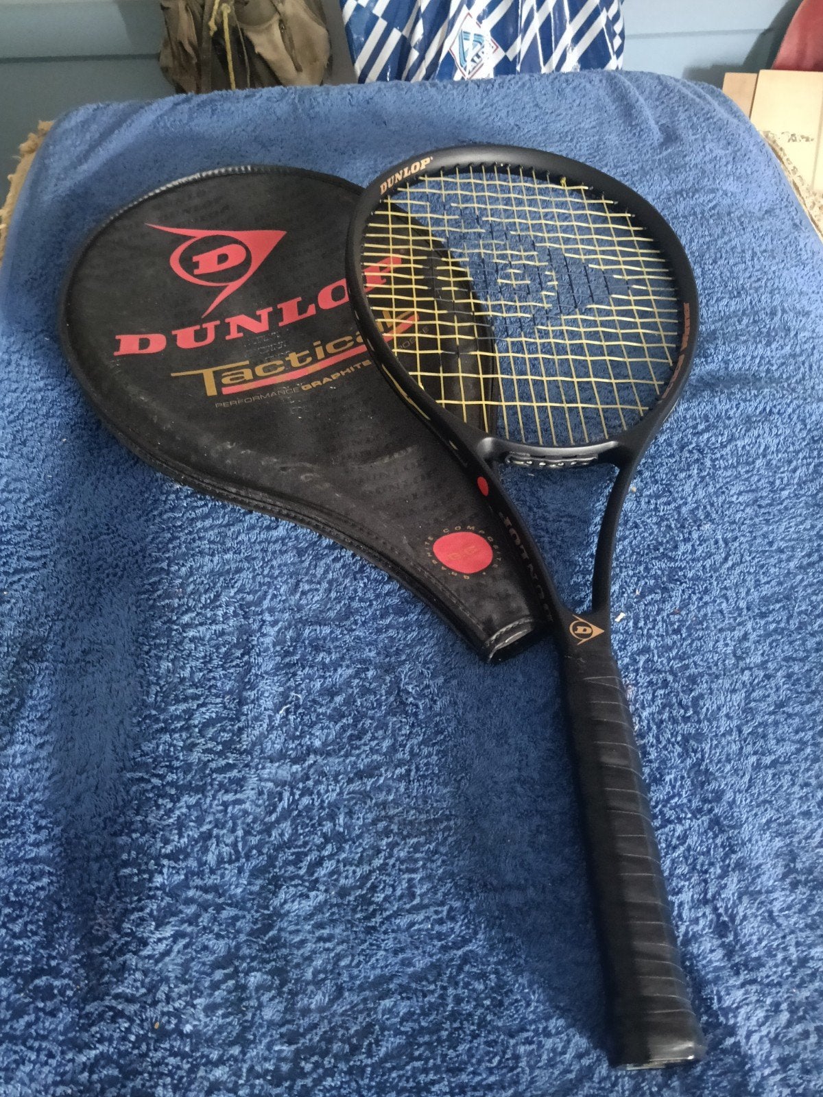 DUNLOP TACTICAL WINNER PERFORMANCE GRAPHITE COMPOSITE MID PL, Ophalen, Racket, Dunlop