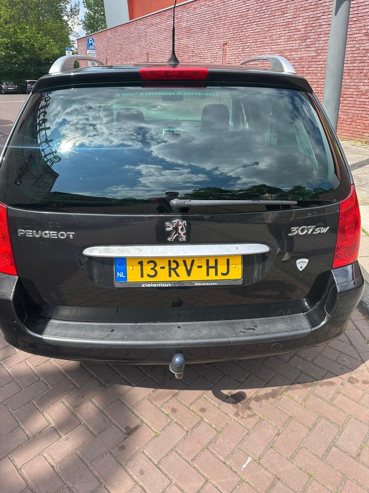 Peugeot 307 1.6 16V XR Break 2005 Zwart, Auto's, Peugeot, Particulier, Benzine, C, Stationwagon, Handgeschakeld, Origineel Nederlands