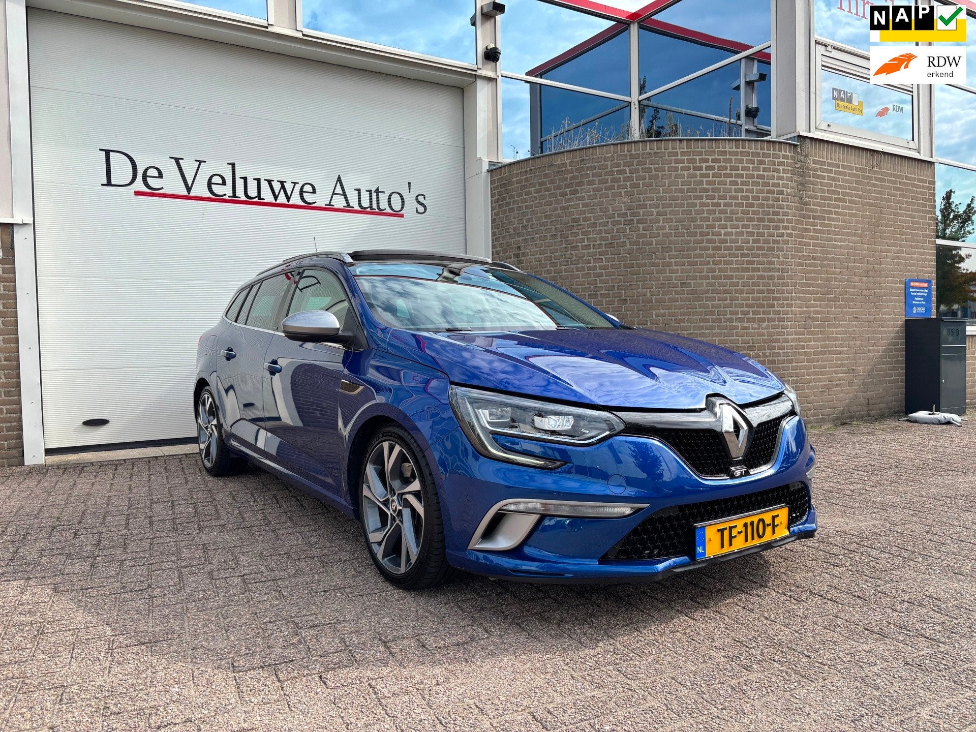 Renault Mégane Estate 1.6 TCe GT|PANO|TREKHAAK|LED|CAM|, Auto's, Dealer onderhouden, 1618 cc, Gebruikt, 4 cilinders