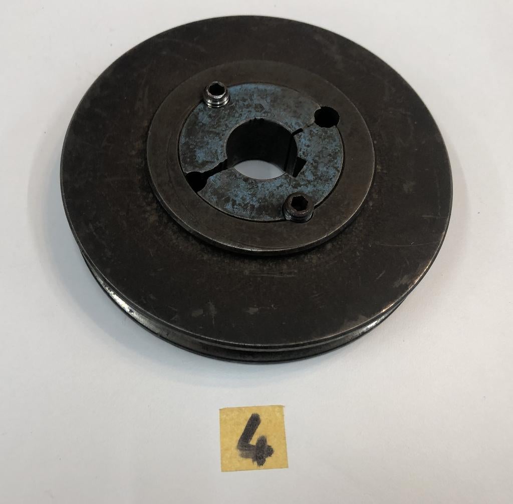 aandrijfschijven Snaarschijf poelie V-snaar meertrapspoelies, Ophalen of Verzenden, Gebruikt, Elektromotor