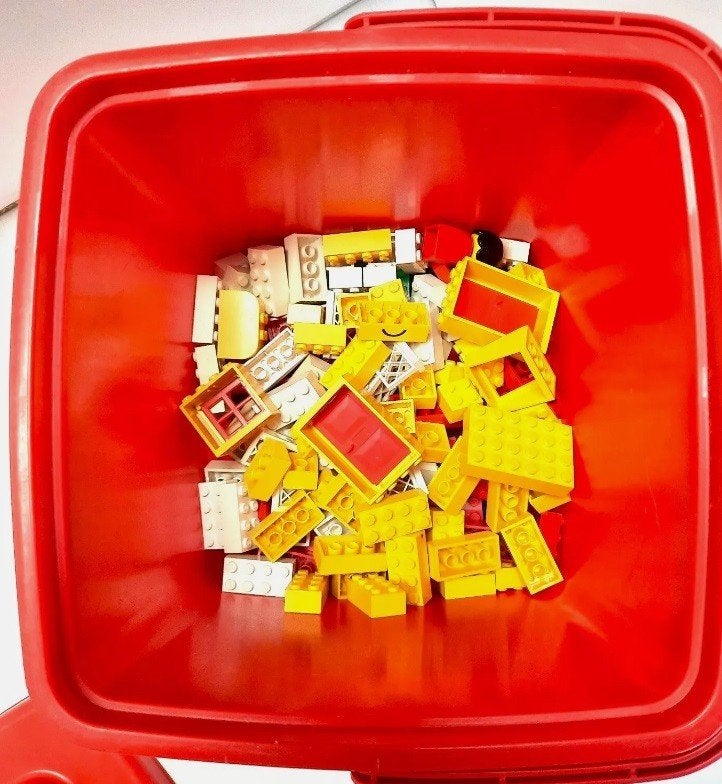 Lego Basic - Building Set Bucket 1577 (1988), Gebruikt, Verzenden, Lego, Compleet