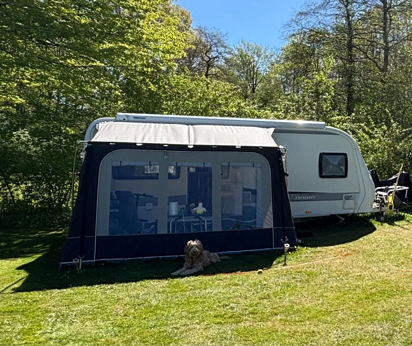 Dorema Mistral xl all season, Ophalen, Zo goed als nieuw