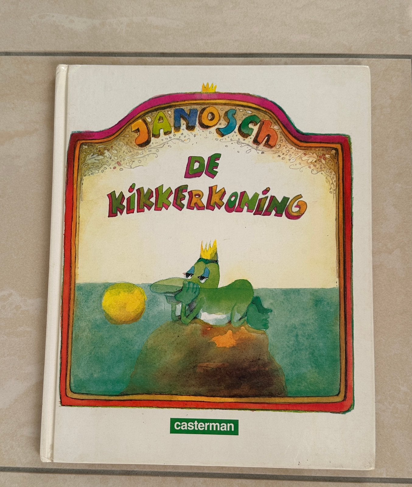 De kikkerkoning/ Janosch/ met grote prenten, Gelezen, Fictie algemeen, Jongen of Meisje, Ophalen of Verzenden
