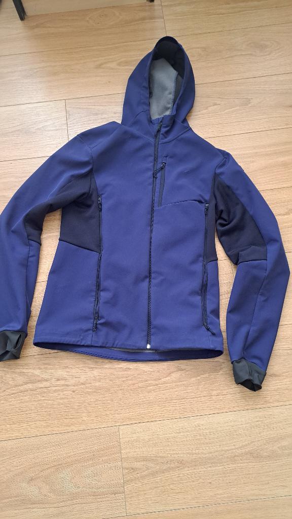 Softshell Jas, blauw, Blauw, Zo goed als nieuw, Maat 46 (S) of kleiner, Ophalen
