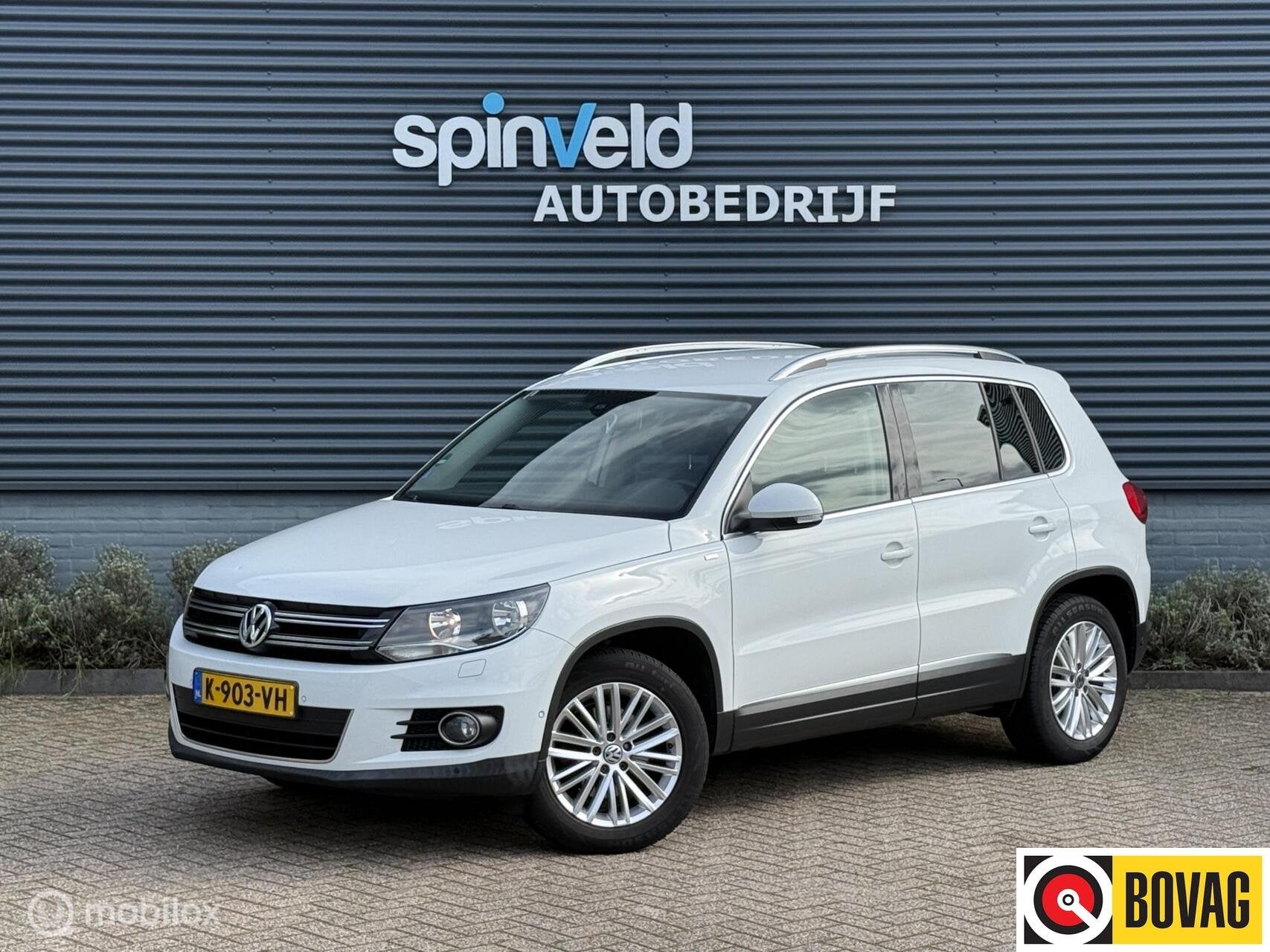 Volkswagen Tiguan 1.4 TSI Sport&Style - Navi - Cruise - Stoe, Voorwielaandrijving, Euro 5, 15 km/l, Gebruikt