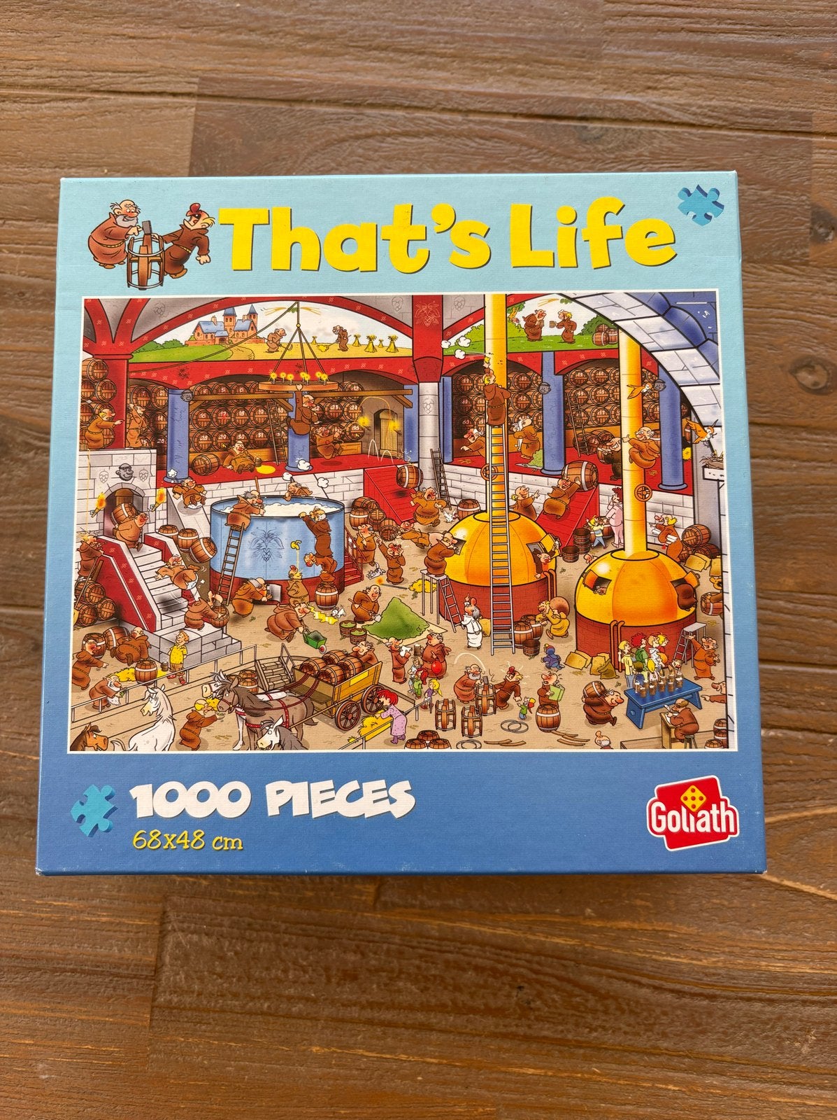 Goliath That's Life Legpuzzel 1000 stukjes, Ophalen of Verzenden, 500 t/m 1500 stukjes, Zo goed als nieuw, Legpuzzel