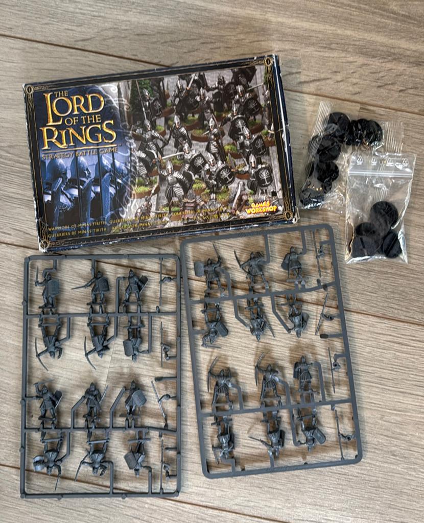 MESBG Warriors Of Minas Tirith - nieuw in doos, Hobby en Vrije tijd, Wargaming, Ophalen of Verzenden, Zo goed als nieuw, Lord of the Rings