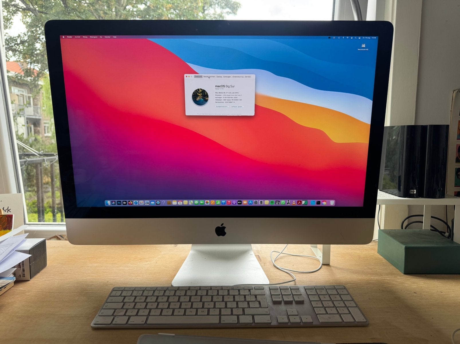 Imac late 2014 27inch 24GB, Computers en Software, Apple Desktops, Ophalen, Gebruikt, IMac, 27 inch