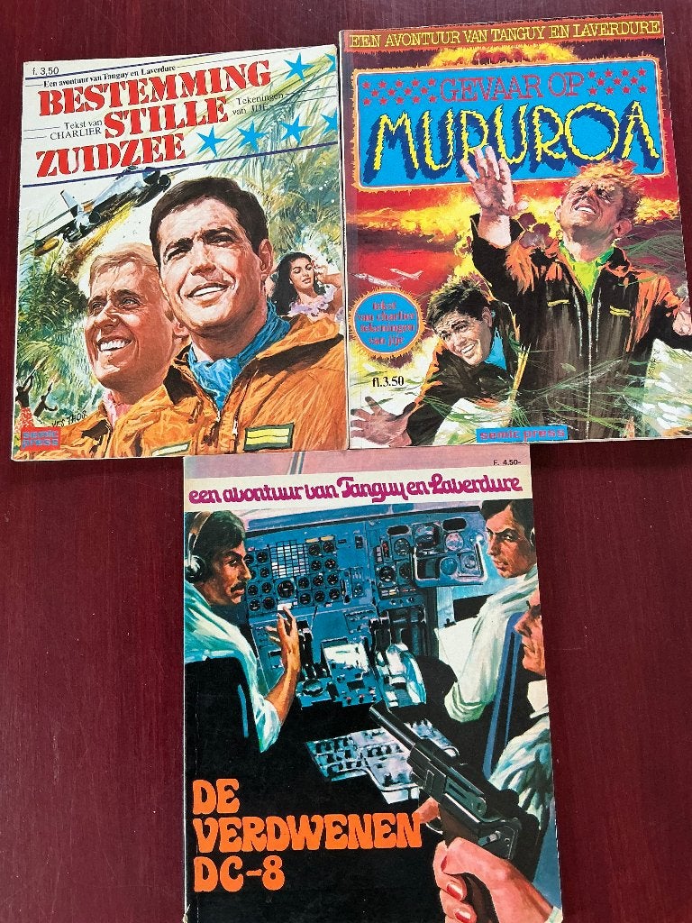 Tangy en Laverdure, Meerdere stripboeken, Ophalen of Verzenden, Gelezen
