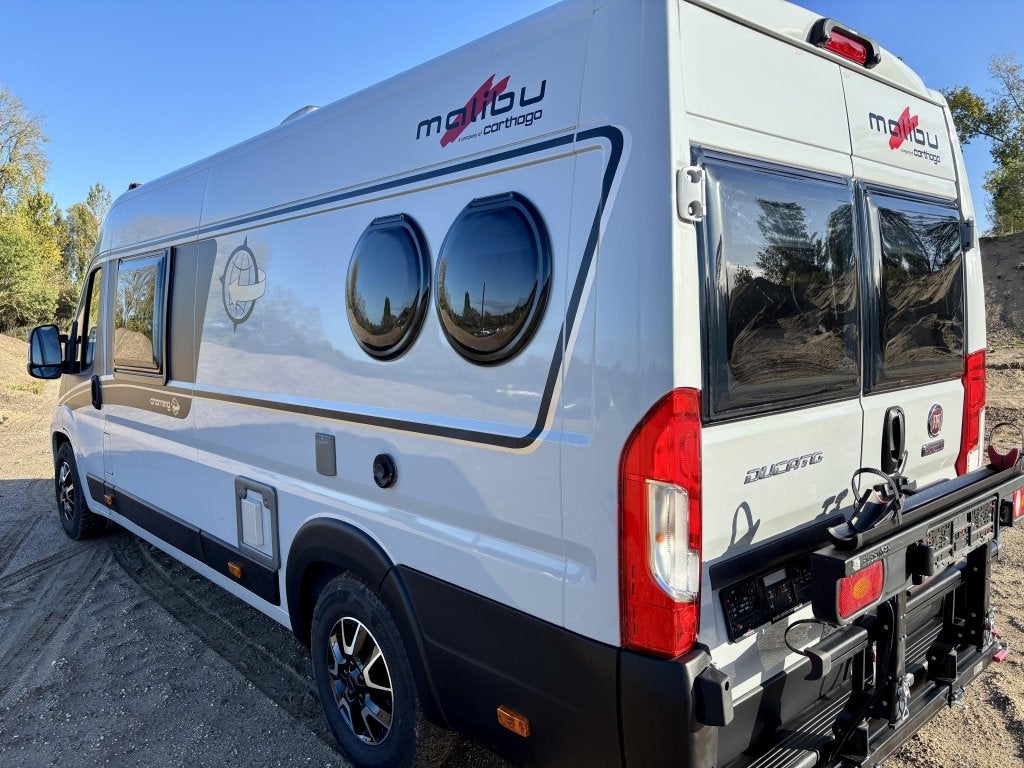 Malibu 640 LE Charming GT LENGTEBED GEKEURD KLEUR GRIJS, Buscamper of Camperbus, Ringverwarming, Malibu, Fiat