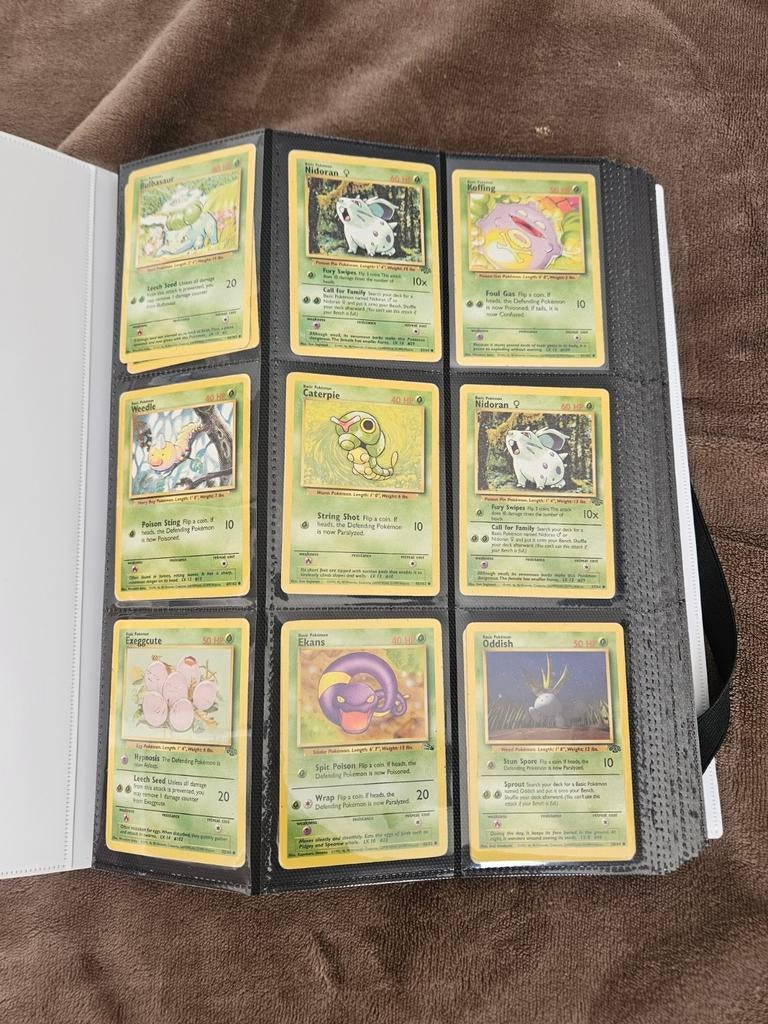 Pokémon Kaarten Map - Vintage Collectie, Ophalen of Verzenden, Gebruikt, Meerdere kaarten