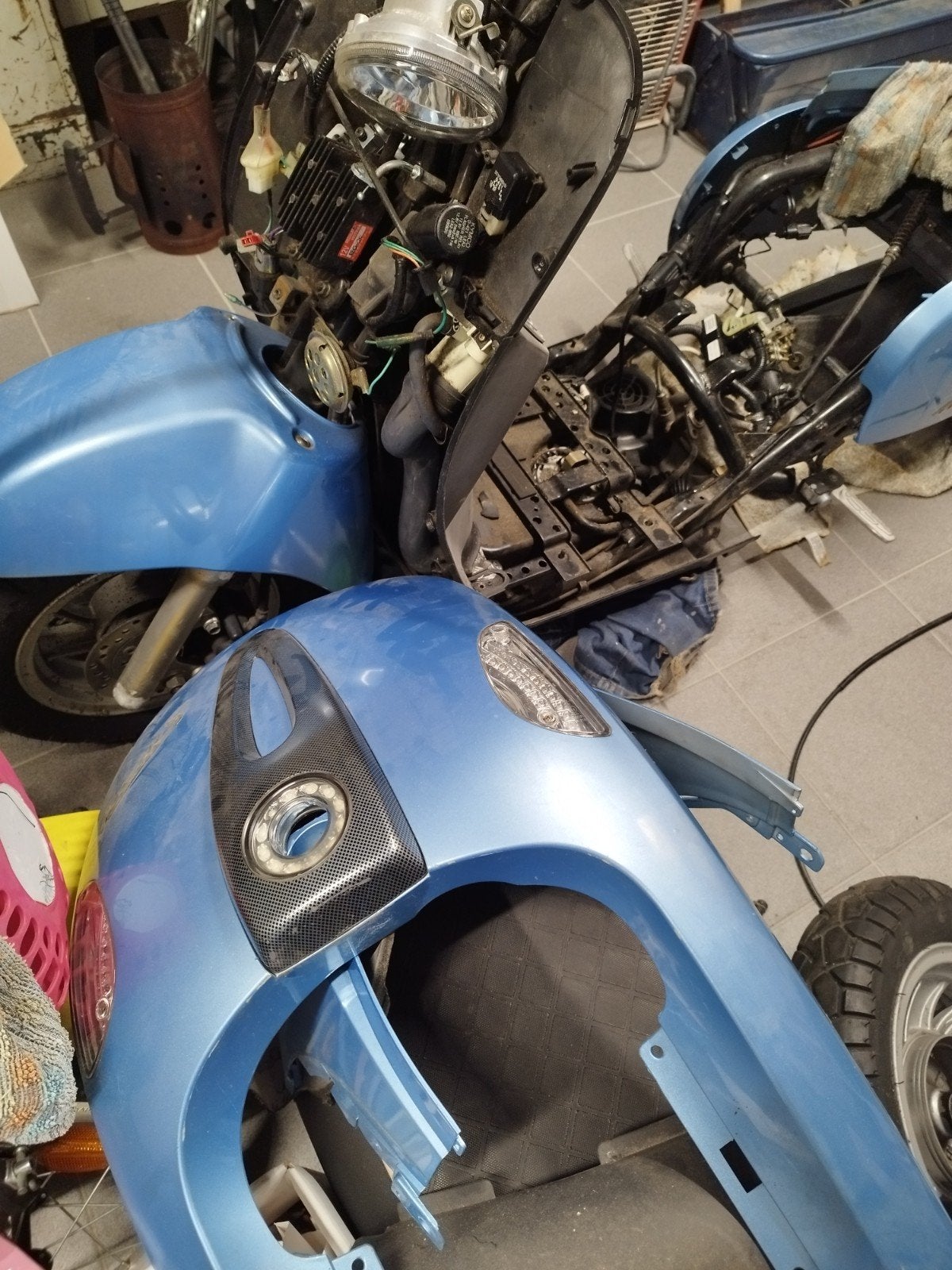 Onderdelen Kymco new senti injectie, Ophalen of Verzenden, Gebruikt, Blok