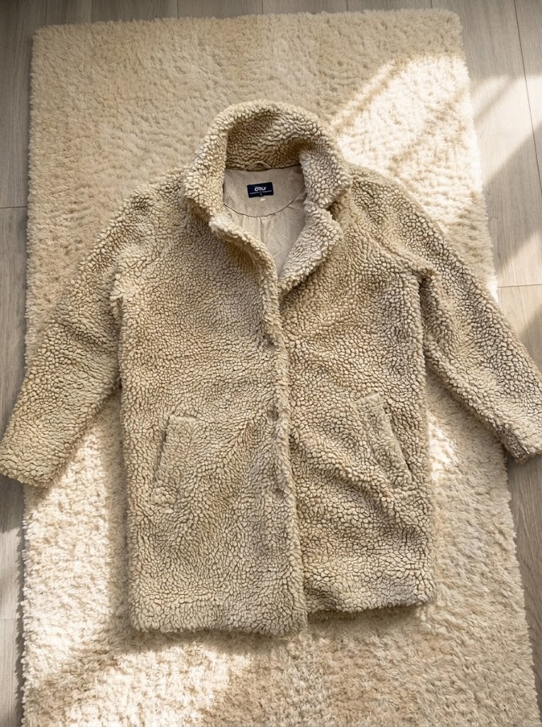 Teddy dames Winterjas van ONLY - Maat S, Bruin, Nieuw, Ophalen of Verzenden, ONLY