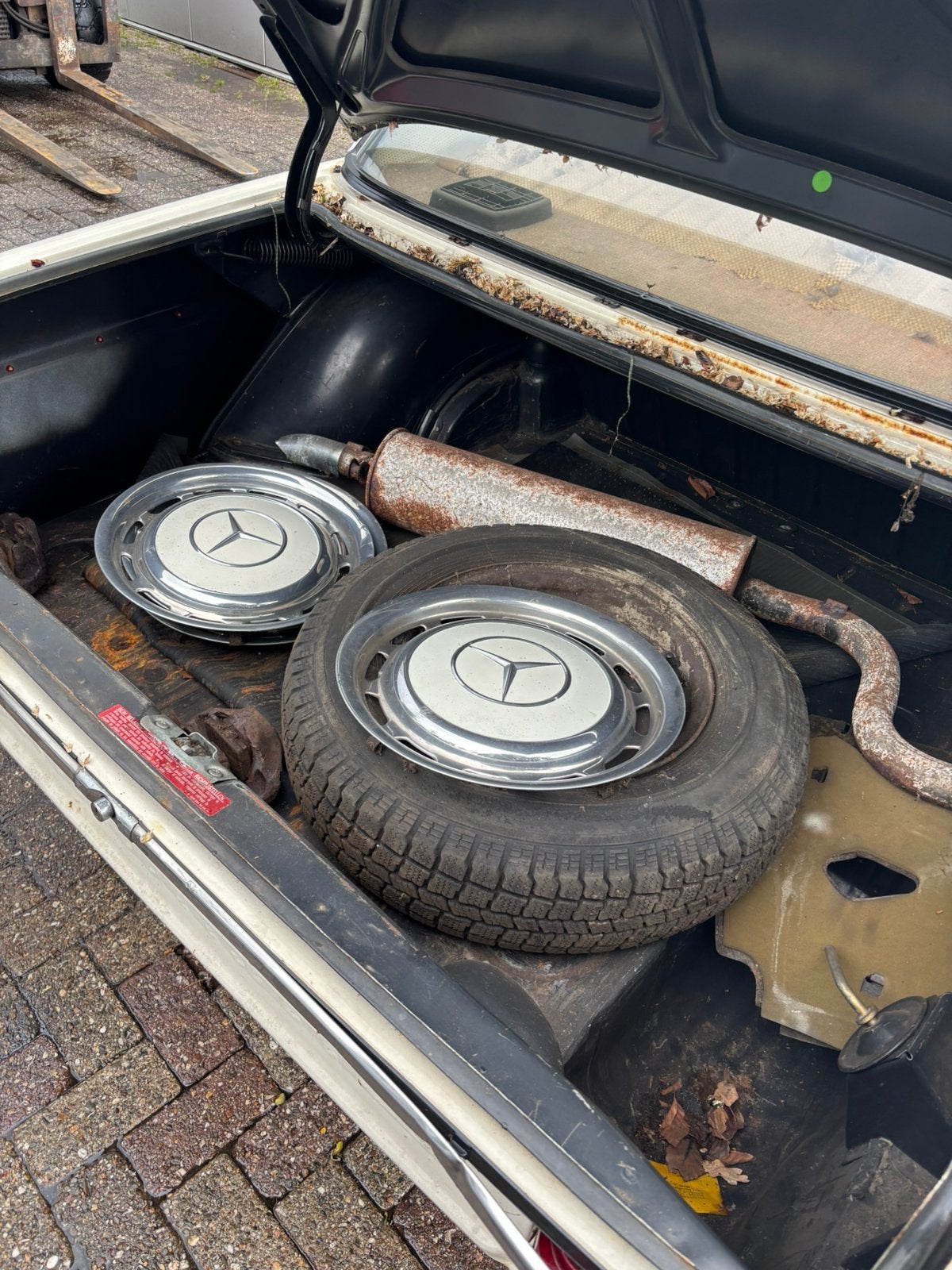 Mercedes 230.6 project of voor onderdelen, foto 7