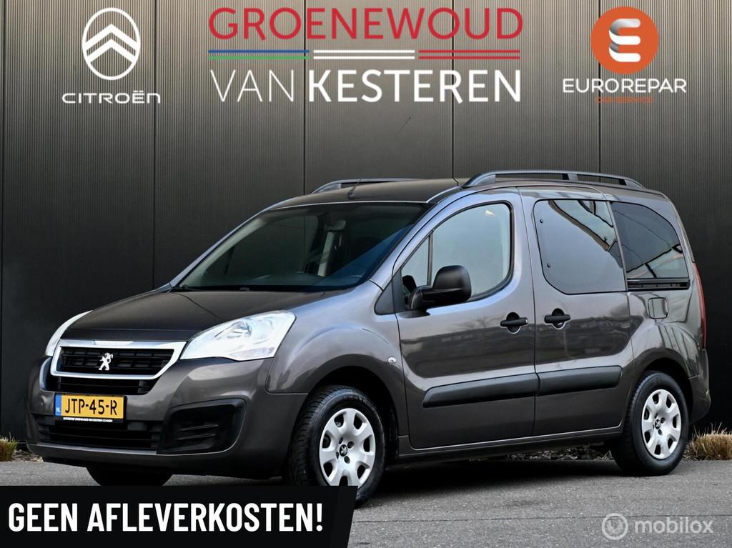 Peugeot Partner Tepee 110pk Active I Airco I Cruise I, Auto's, Peugeot, Voorwielaandrijving, 12 maanden, Stof, Gebruikt