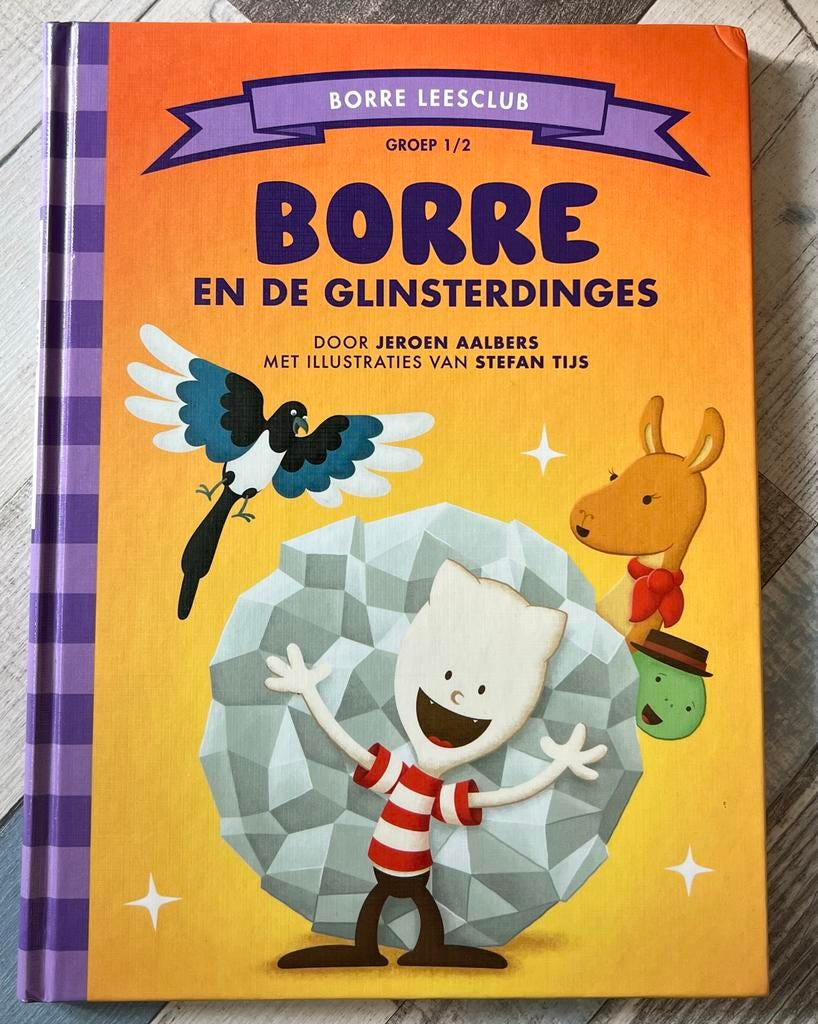 Borre en de Glinsterdinges - Borre Leesclub Groep 1/2, 5 of 6 jaar, Fictie algemeen, Jongen of Meisje, Ophalen of Verzenden