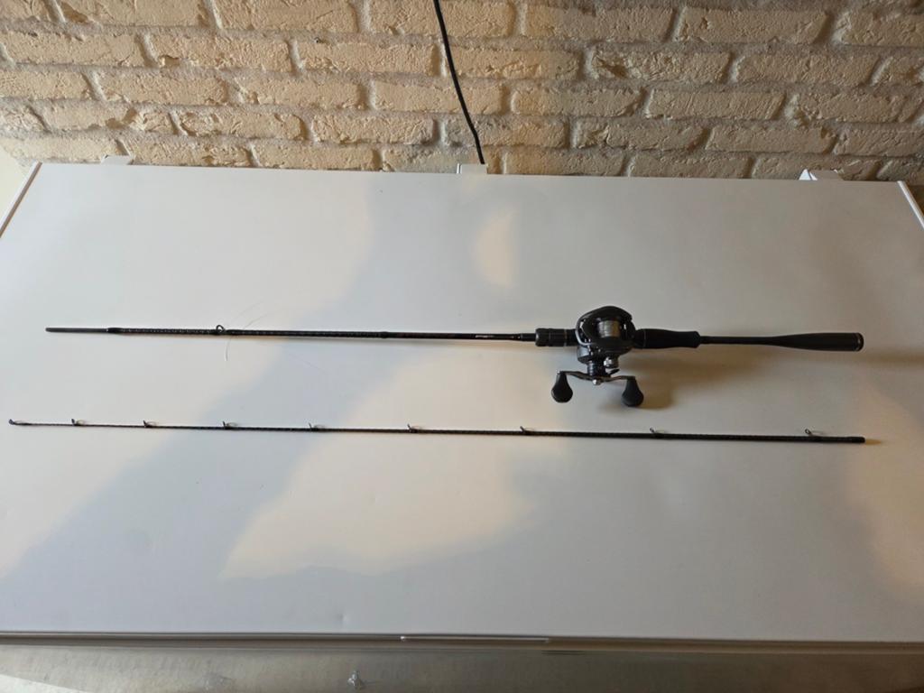 Roofvis set, Watersport en Boten, Hengelsport | Roofvissen, Ophalen of Verzenden, Zo goed als nieuw, Complete set