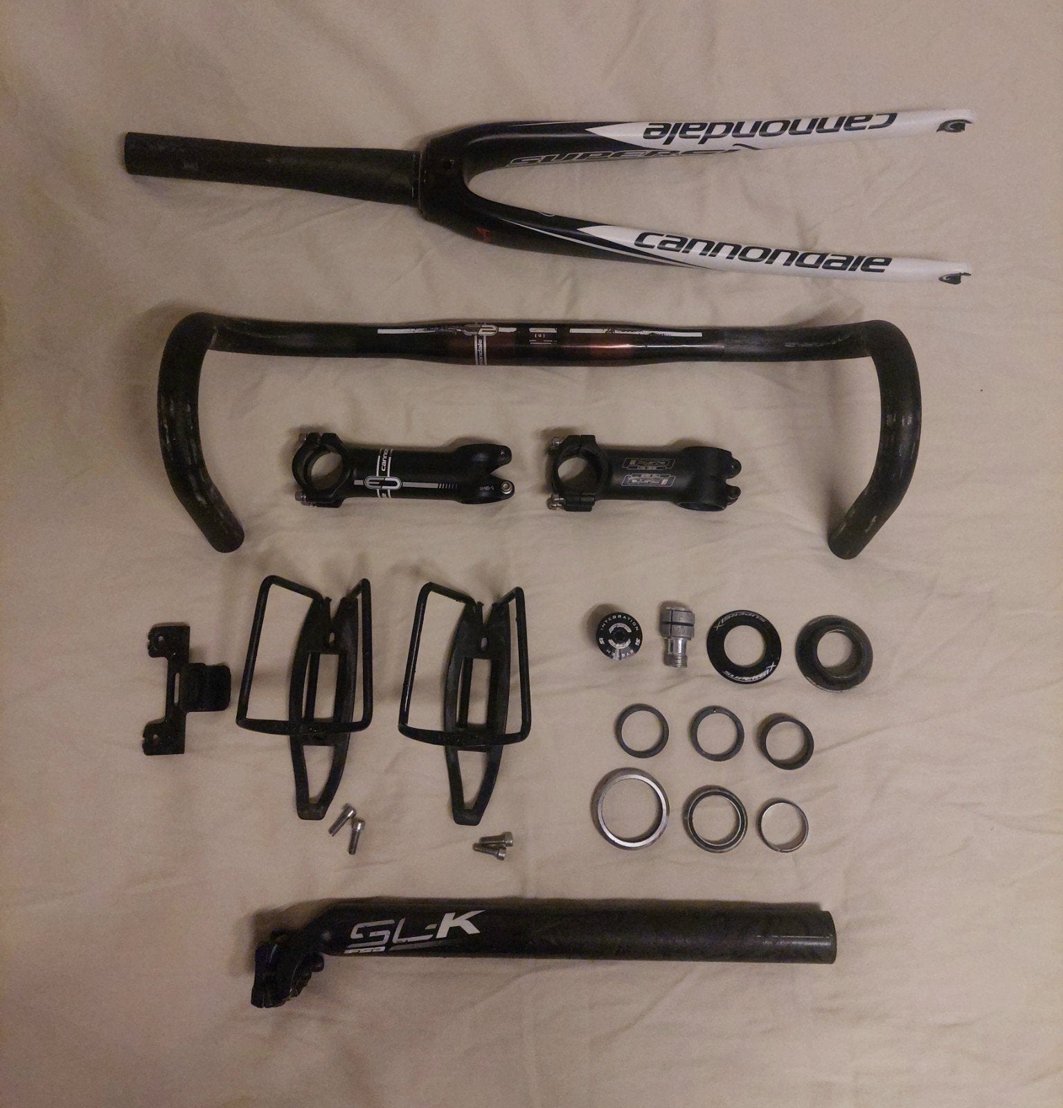 Reserve-onderdelen Cannondale Supersix (ook losse verkoop), Overige typen, Ophalen of Verzenden, Zo goed als nieuw, Cannondale