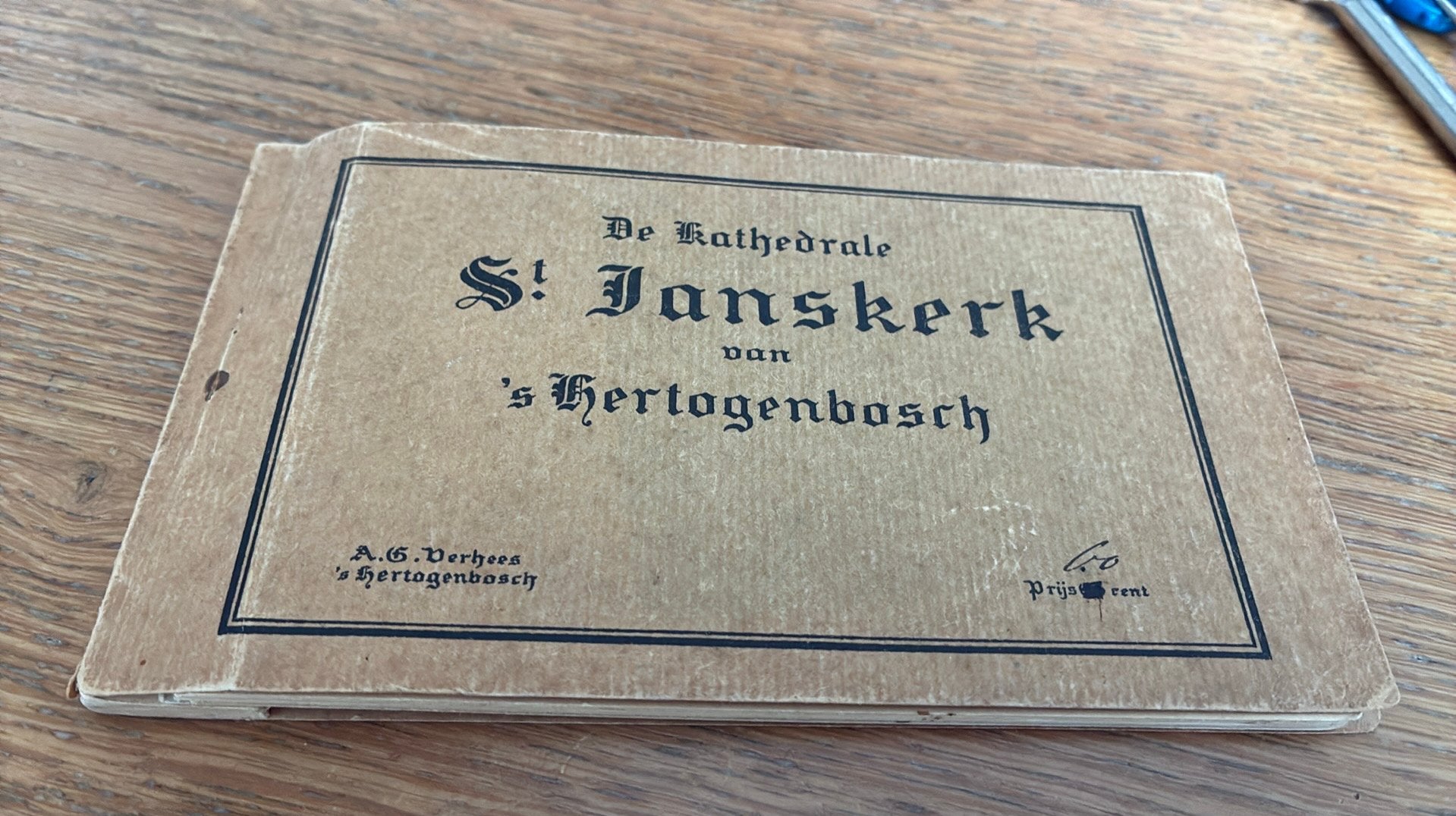 Boekje met 10 ansichtkaarten van de Sint Jan, Antiek en Kunst, Ophalen of Verzenden