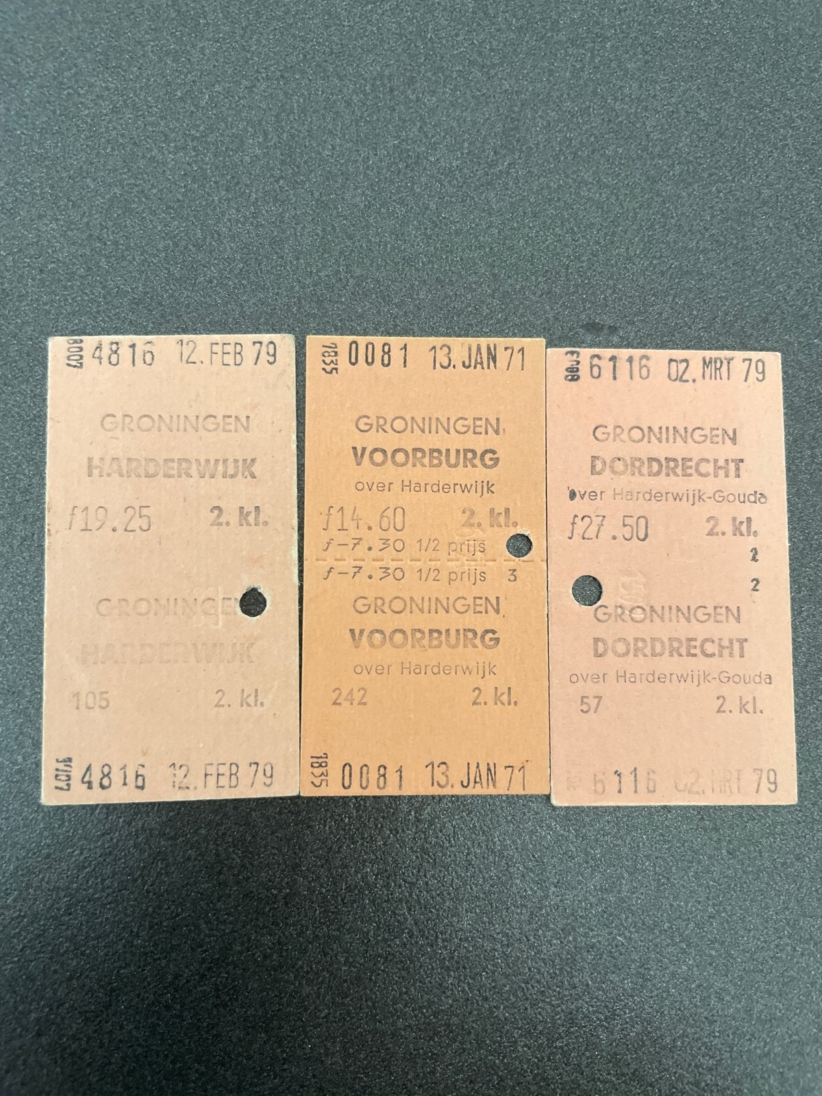 Treinkaarrjes Groningen, Tickets en Kaartjes