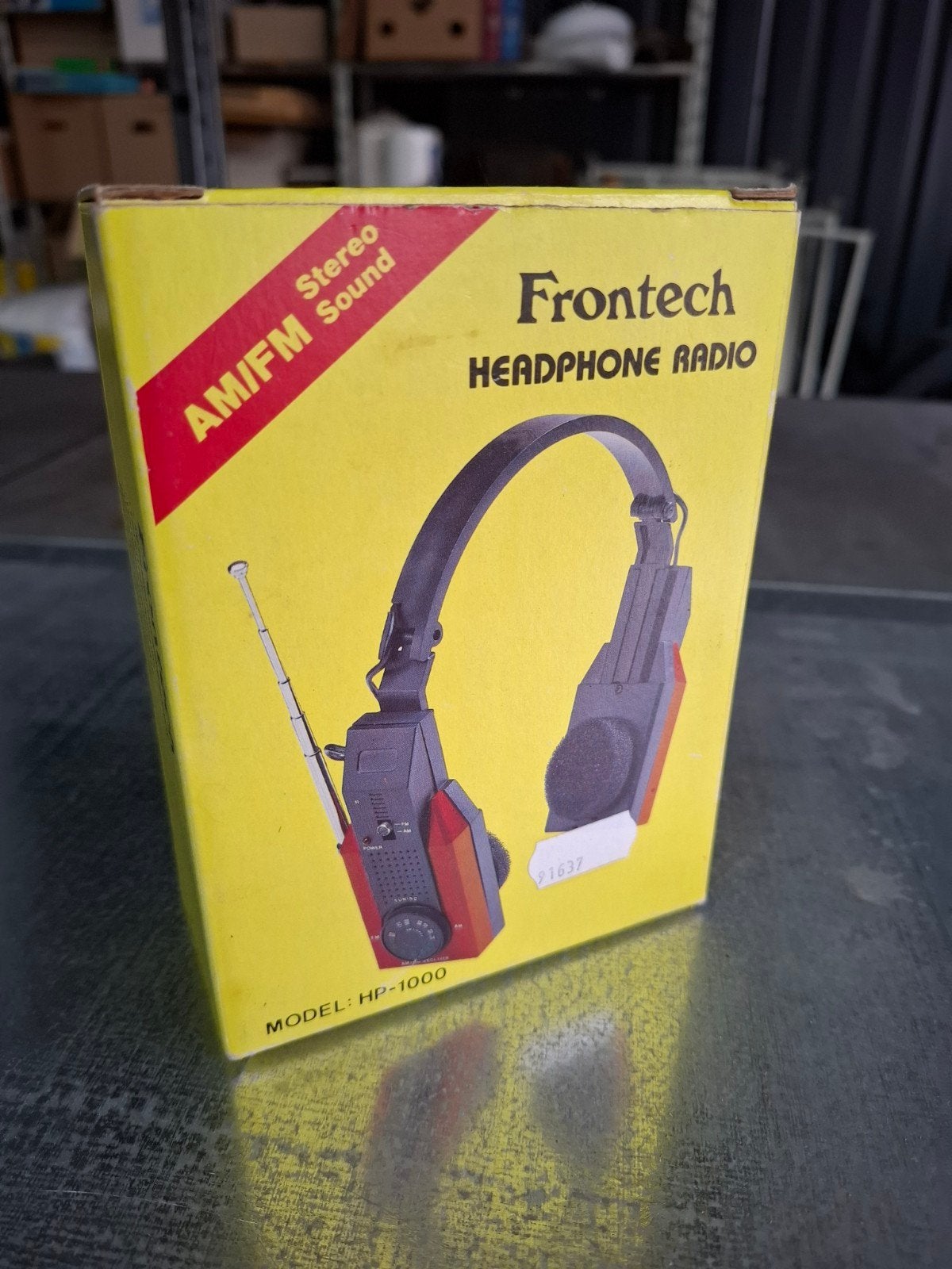 Frontech HP-1000 AM/FM Headphone Radio - Vintage, Overige merken, Gebruikt, Ophalen of Verzenden, Over-ear