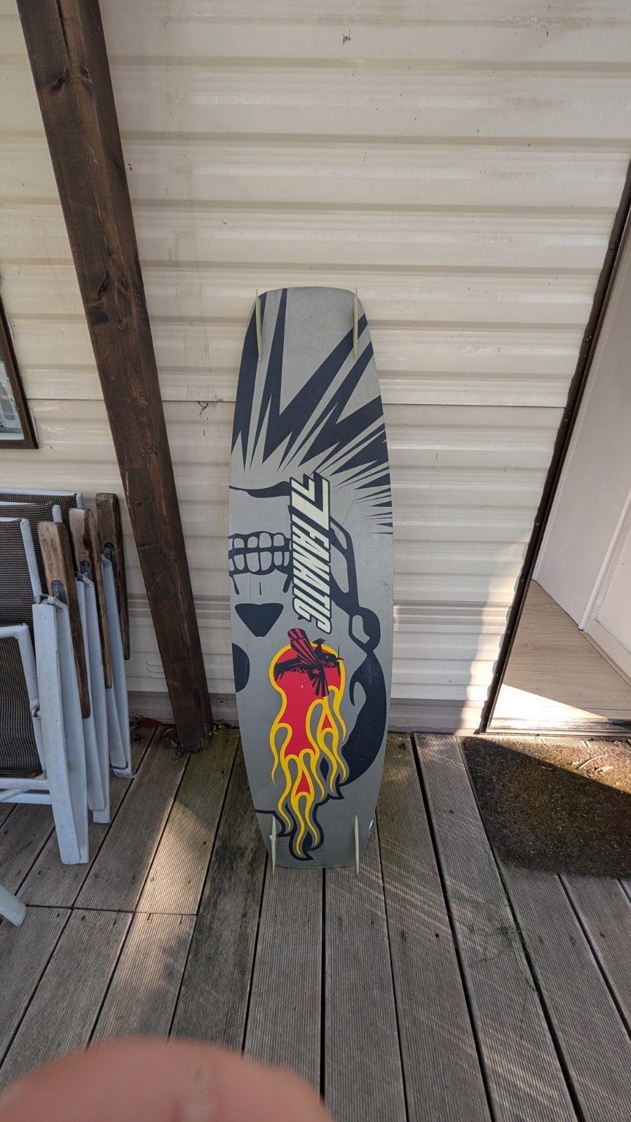 Kitesurfboard Brunotti met Mystic bindingen, Watersport en Boten, Ophalen, Gebruikt, Board