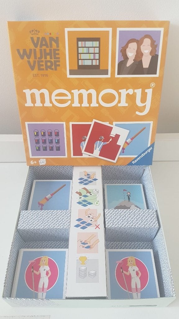 Memory spel - Ravensburger, Verzenden, Zo goed als nieuw, Puzzelen