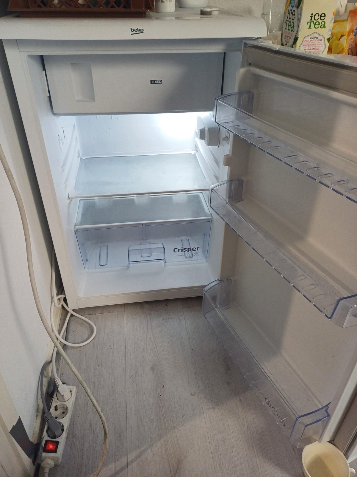 Beko Koelkast met vriesvak TSE1285N - Zo goed als nieuw, Ophalen, 200 liter of meer, 160 cm of meer, Zo goed als nieuw