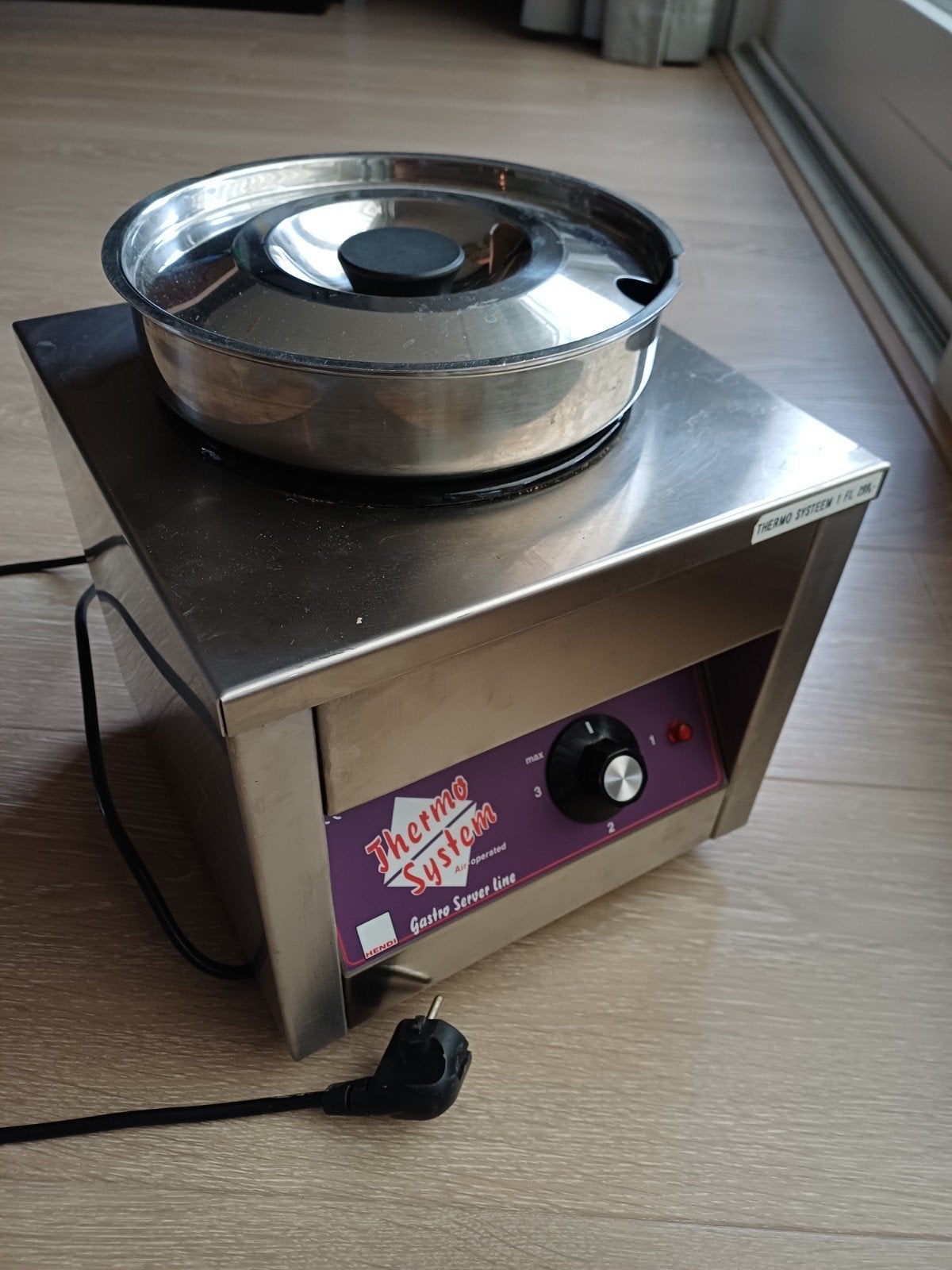 Bain-Marie hotpot (thermo/warmhoudsysteem), 4 liter of meer, Verzenden, Gebruikt, 3 snelheden of meer
