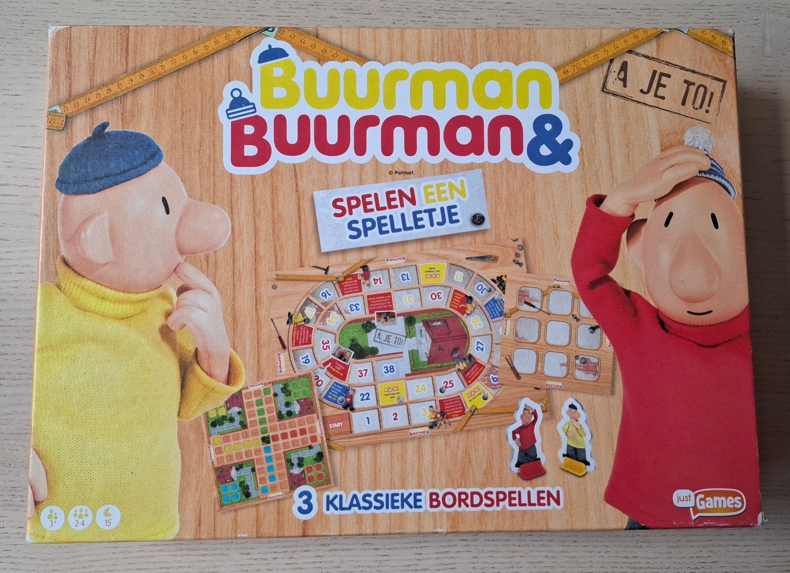 Bordspel Buurman & Buurman, Drie of vier spelers, Ophalen, Gebruikt, Just Games