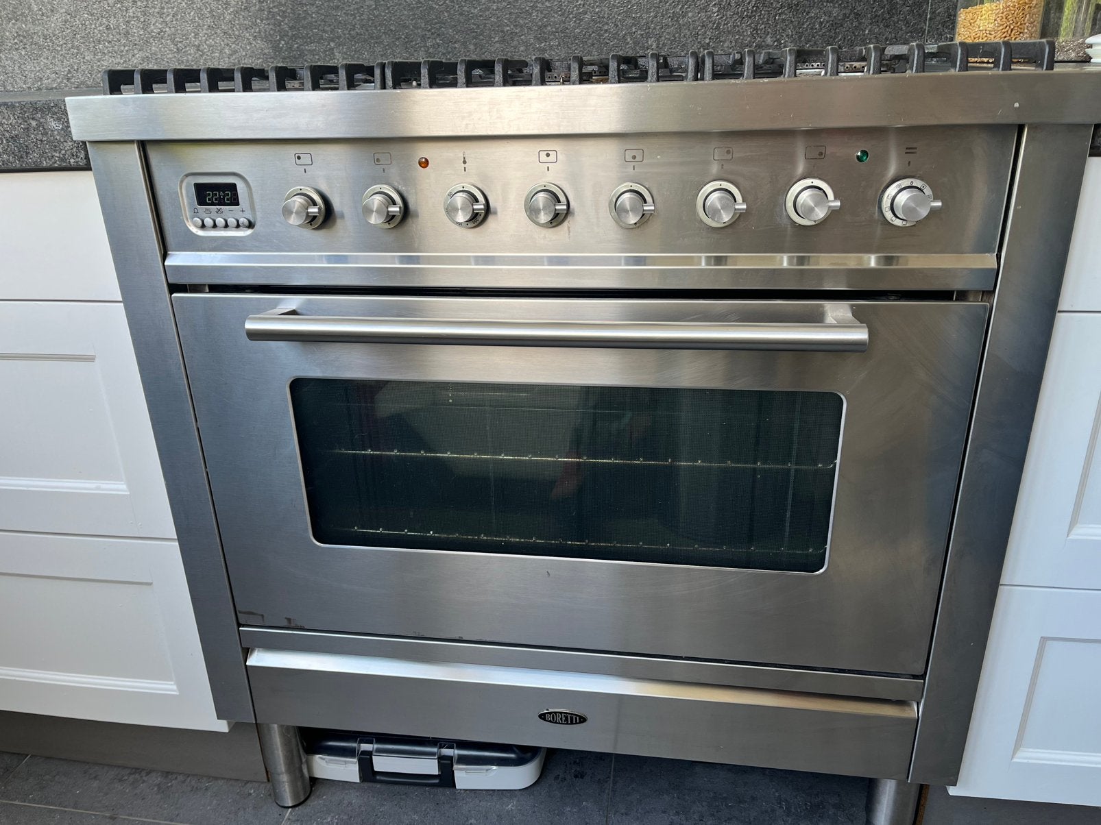 Boretti fornuis, Ophalen, Gebruikt, 60 cm of meer, Gas