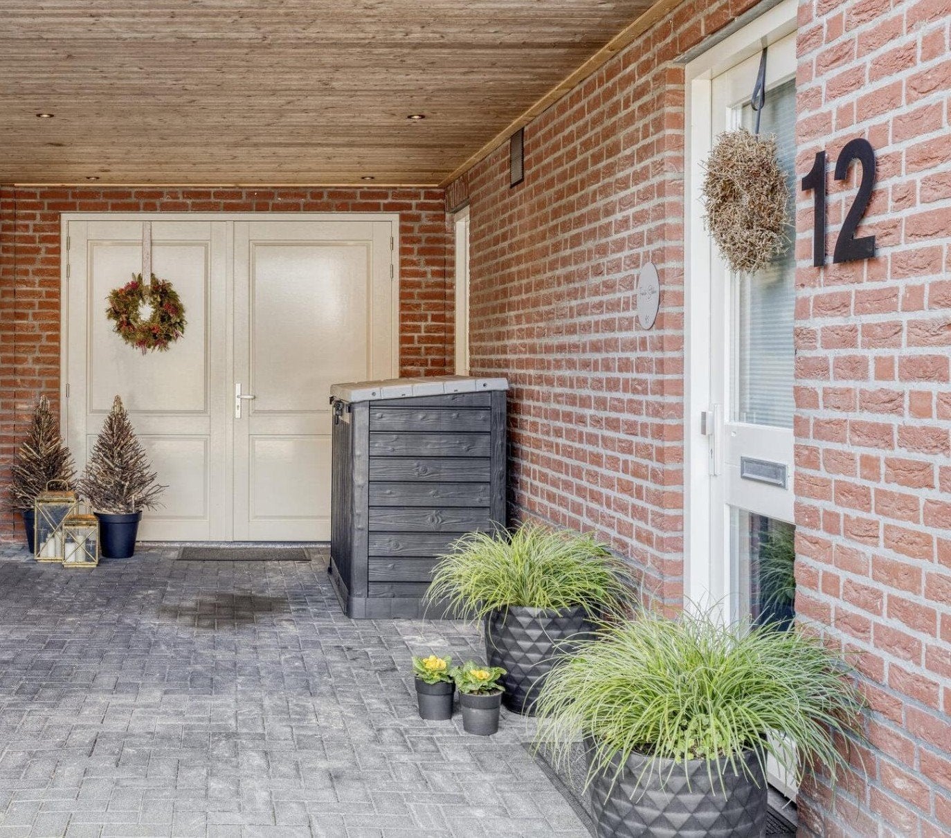Keter containerbox donker/licht grijs- Zo goed als nieuw, Ophalen of Verzenden, Zo goed als nieuw, Kunststof, Overige typen