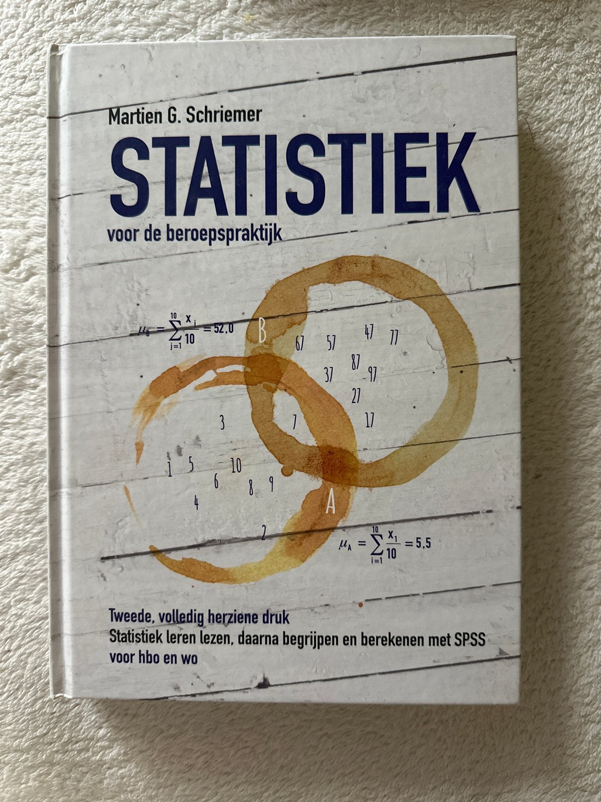 Statistiek voor de beroepspraktijk - Martien G. Schriemer, Boeken, Ophalen, Beta, Gelezen, HBO
